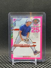 Brandon Neely 2025 Prospect Edition Holo Prospect Ticket - Pink Velocity #32/79