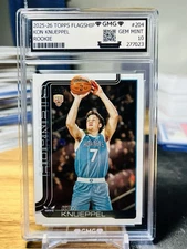2025-26 Topps Basketball Kon Knueppel Rookie #204 GMG Graded 10 Gem Mint 💎 RC