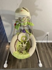 Fisher-Price Rainforest Deluxe Baby Cradle and Swing Baby Swing