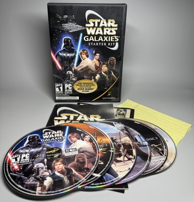 #ad #ad Star Wars Galaxies: Starter Kit PC CIB Tested amp; Working $24.99