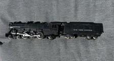Marx 333 NYC 4-6-2 Diecast Locomotive & Diecast Tender w/ Smoke New York Central