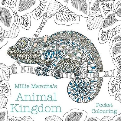 Millie Marottas Animal Kingdom Pocket Colouring (Colouring Books), Millie Marott