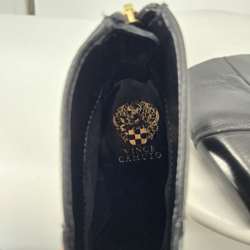 Vince Camuto Polleah Stiefeletten schwarz Leder Damen 11 Reißverschluss hinten Western - Bild 9 von 10