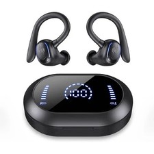 Wireless Bluetooth Earbuds 50Hrs Playback IPX7 Waterproof Sports Headphones