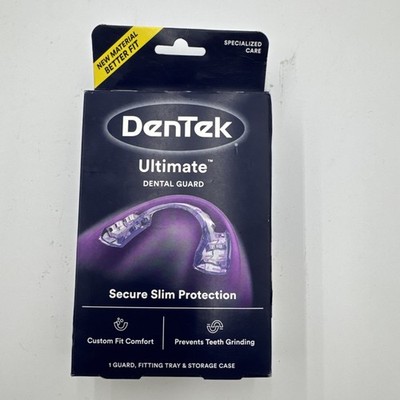 DenTek Ultimate Dental Guard Night Teeth Grinding Custom Fit - NEW Damaged Box