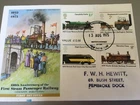GB STAMPS RARE FIRST DAY COVER 1975 RAILWAY HAVERFORDWEST
