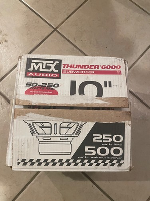 #ad Precision Power Power Class C2 10quot; Subwoofer $80.00