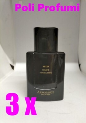 3 x Arrogance Pour Homme After Shave Vape 50 ml