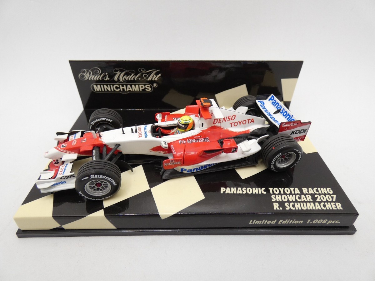 PanasonicToyotaRacing TF107R.シューマッハ 1:43 Panasonic Toyota Racing Showcar 2007 Ralf Schumacher #11 1