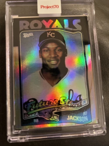 2021 Project 70 Online Exclusive Rainbow Foil /70 Bo Jackson Bobby Hundreds #598