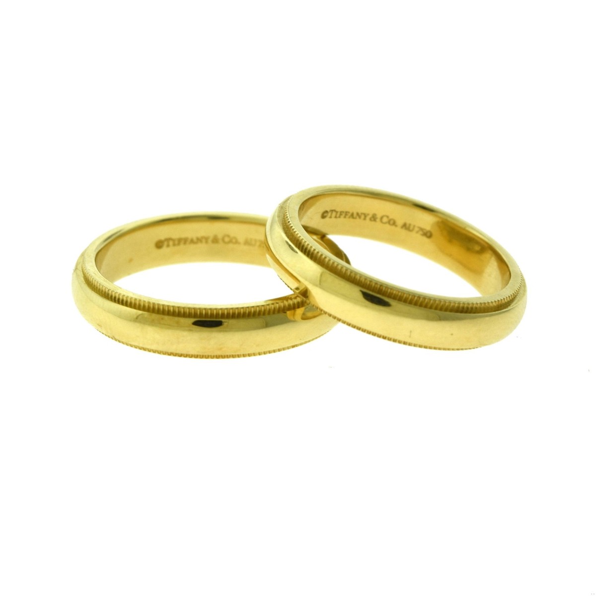 Tiffany & Co. 18k Gold Studded 7mm Band | Gray & Sons Jewelers TIFFANY 18k Gold Ring main image 1