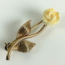 12K Gold Filled Heart Stick Pin by WRE