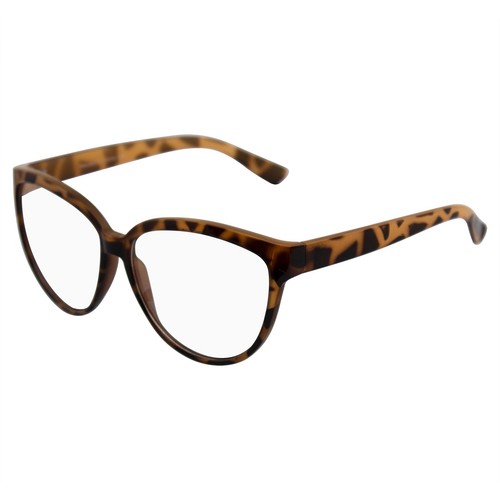 Womens Retro Nerd Clear Lens Fashion Cat Eye Geek Glasses - Picture 4 of 11