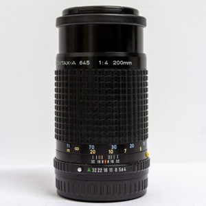 Pentax 645 200mm F4 Telephoto Pentax 200mm F4 for Pentax 645 MF cameras Etc