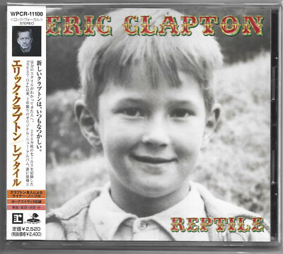 CD Eric Clapton    Reptile JAPAN Reprise Records   WPCR-11100 2001 mit OBI