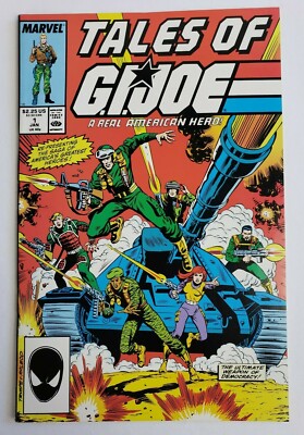 1988 TALES OF GI JOE COMIC BOOK MARVEL COMICS ORIGINAL GIJOE