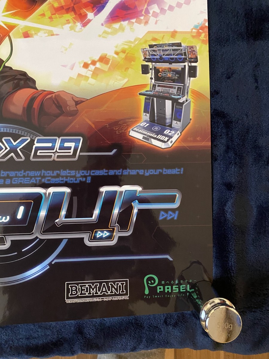 beatmania IIDX 29 CastHour B1 Poster