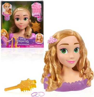 Disney Princess Stylingkopf - Rapunzel, Kinderspielzeug ab 3 Jahren von Just Play
