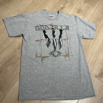 トップス Vintage 90s Godzilla 1998 Movie shirt VTG 1998 Godzilla Movie Promo T shirt 90s Youth Large Vintage Tee