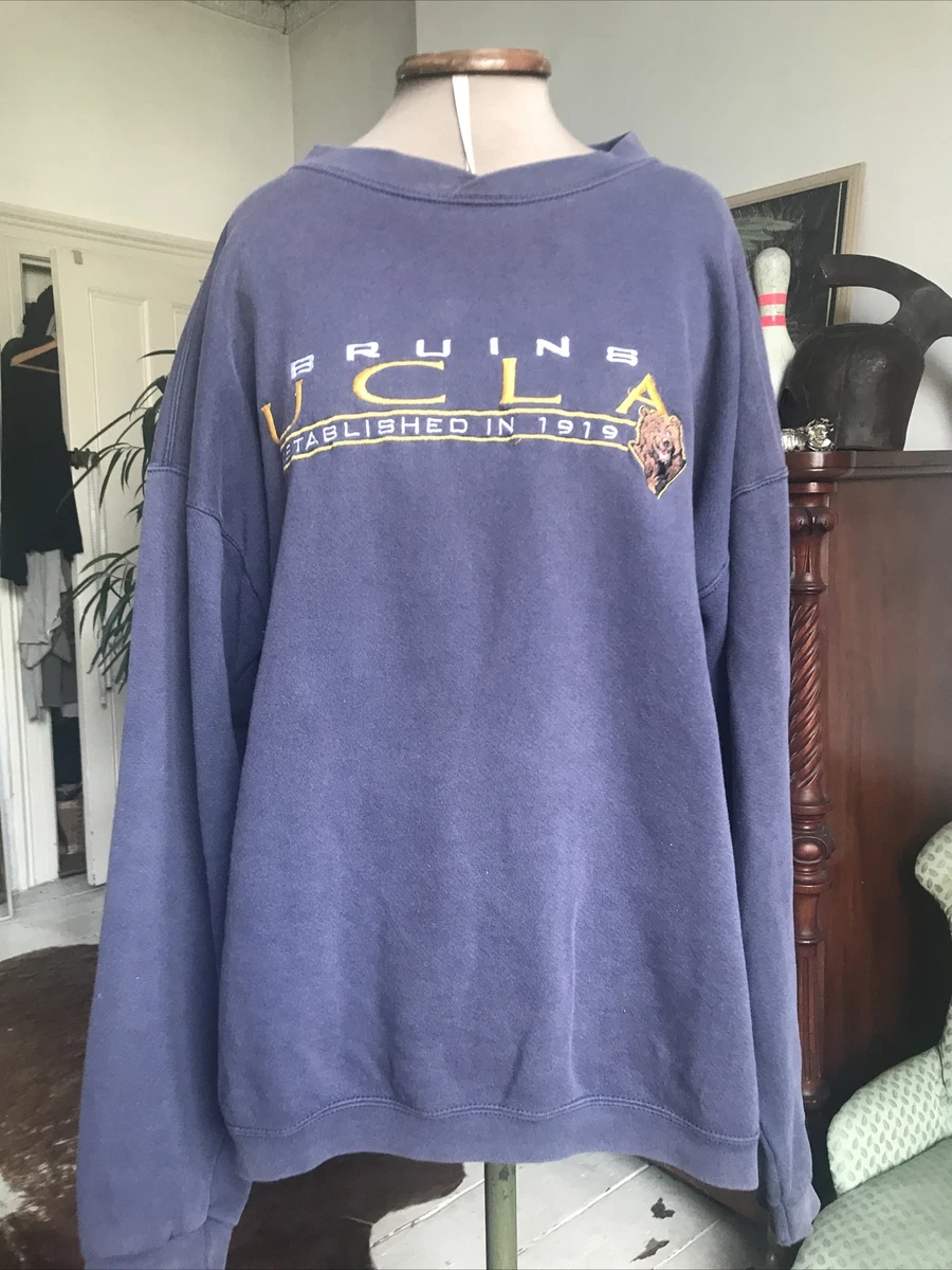 Vintage Navy Blue Champion UCLA Bruins Sweatshirt Size XL eBay