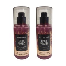 2 Bath  Body Works Emily In Paris Champagne in Paris Body Mist Travel Size