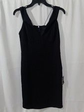 Lulus Sleeveless Black Dress Back Zip Womens Medium New with Tag