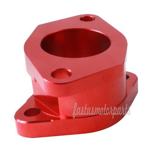 Red Carburetor Intake Manifold Boot for Yamaha Warrior 350 YFM350X - Afbeelding 6 van 8