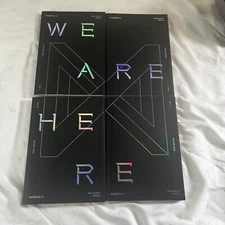 Version 1-4 Monsta X 2nd Album Take.2 We Are Here - Complete Set W/ Photo Cards