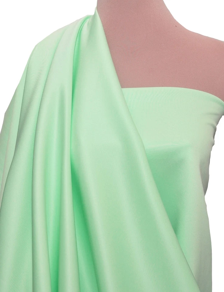  TECHNO YELLOW/GOLD  ,58"  BTY.. STRETCH ..DRESSES, PANTS, JUMPSUITS, HEADBANDS  - Image 3 of 4