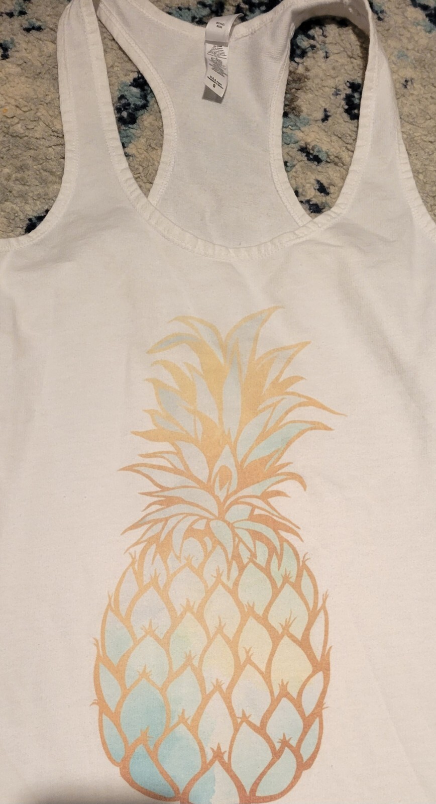 Next Level Pineapple Tank size small - image 2