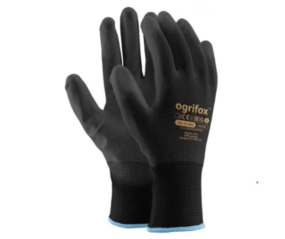Ogrifox Gloves Black General Handling Work Gloves Gardening Mechanic Warehouse