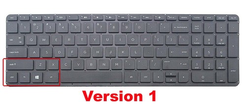 keyboard skin protector cover for 17.3" HP Pavilion 17, 17z laptops - Picture 2 of 15