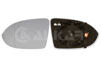 ALKAR 6471197 Mirror Glass, outside mirror for VW