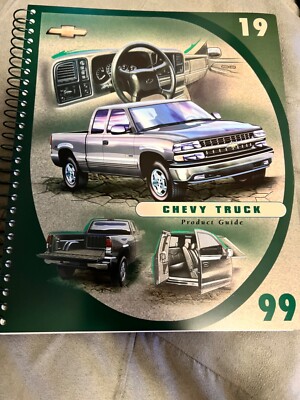 Original 1999 Chevrolet Truck Product Guide Data Book Silverado Blazer Suburban