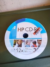 HP CD-R 700 MB 80 Min 52x Speed Pack Of 30 New Sealed Computer CD DVD