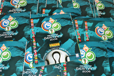 Panini WC WM Germany 2006   Latin Ed 5 x Leeralbum EMPTY ALBUM NOT MINT 2. Wahl