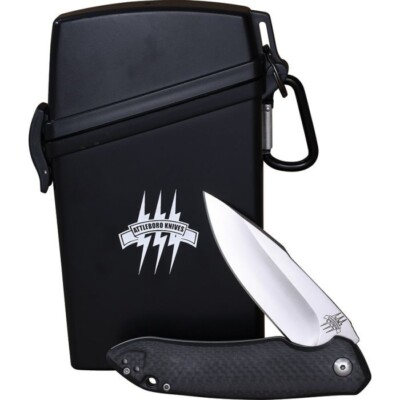 Attleboro Knives Berlin Strike Folding Knife 3.5'' D2 Steel Blade Phone Case