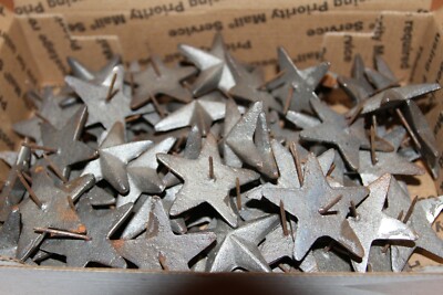 10-2 inch, hand forged star nails,Western Accents,country decor,rustic  SN-2