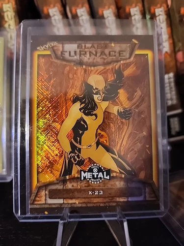 2020 Skybox Marvel X-Men Metal Universe Blast Furnace X-23 Card