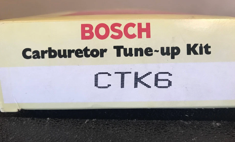 Kit de puesta a punto de carburador Bosch - CTK6 - para Datsun B210 y F10 1978 Foto 2 de 4