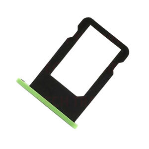 For Apple Iphone 5c Nano Sim Card Tray Holder Slot Green Replacement Repair Part Ebay