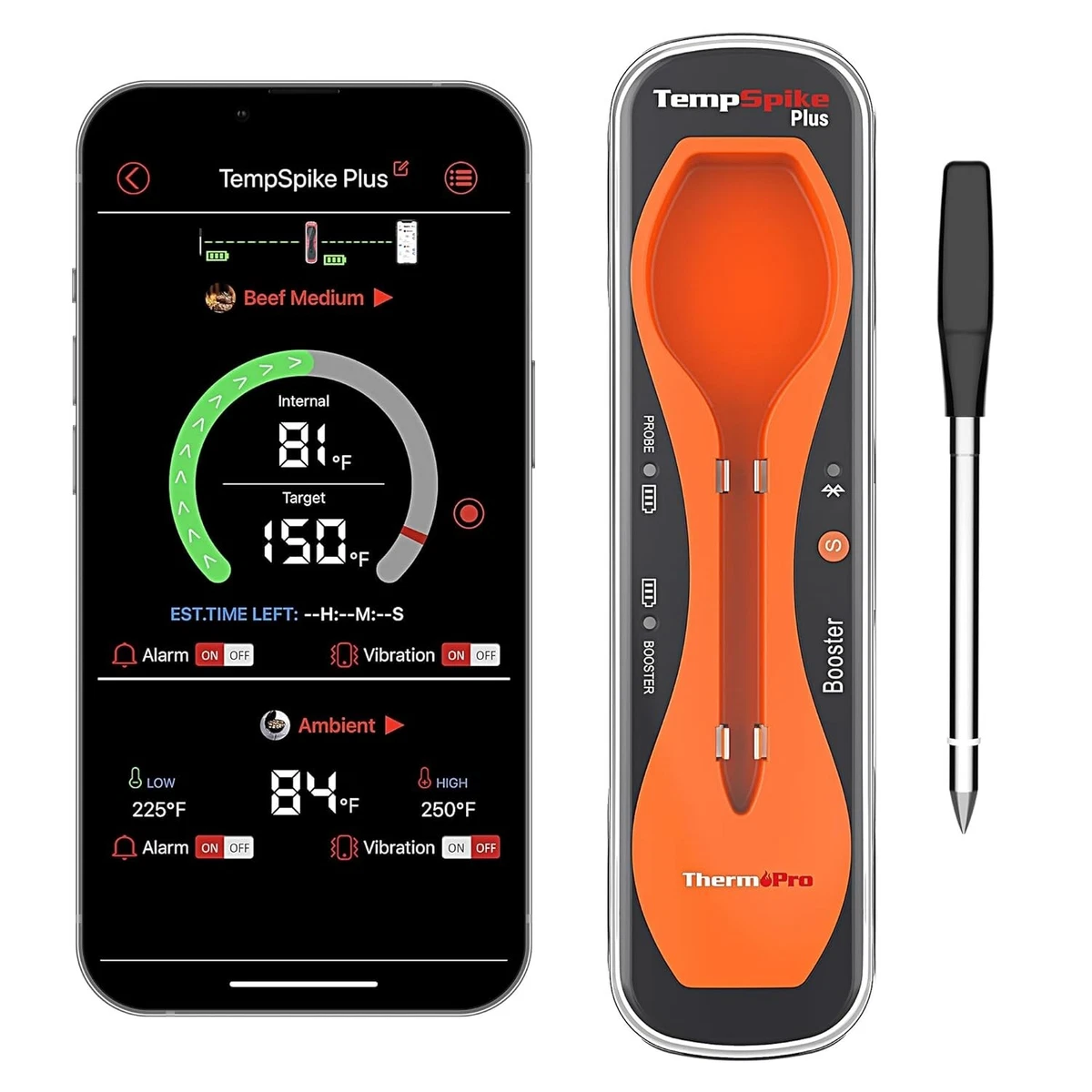 Meat clearance thermometer phone