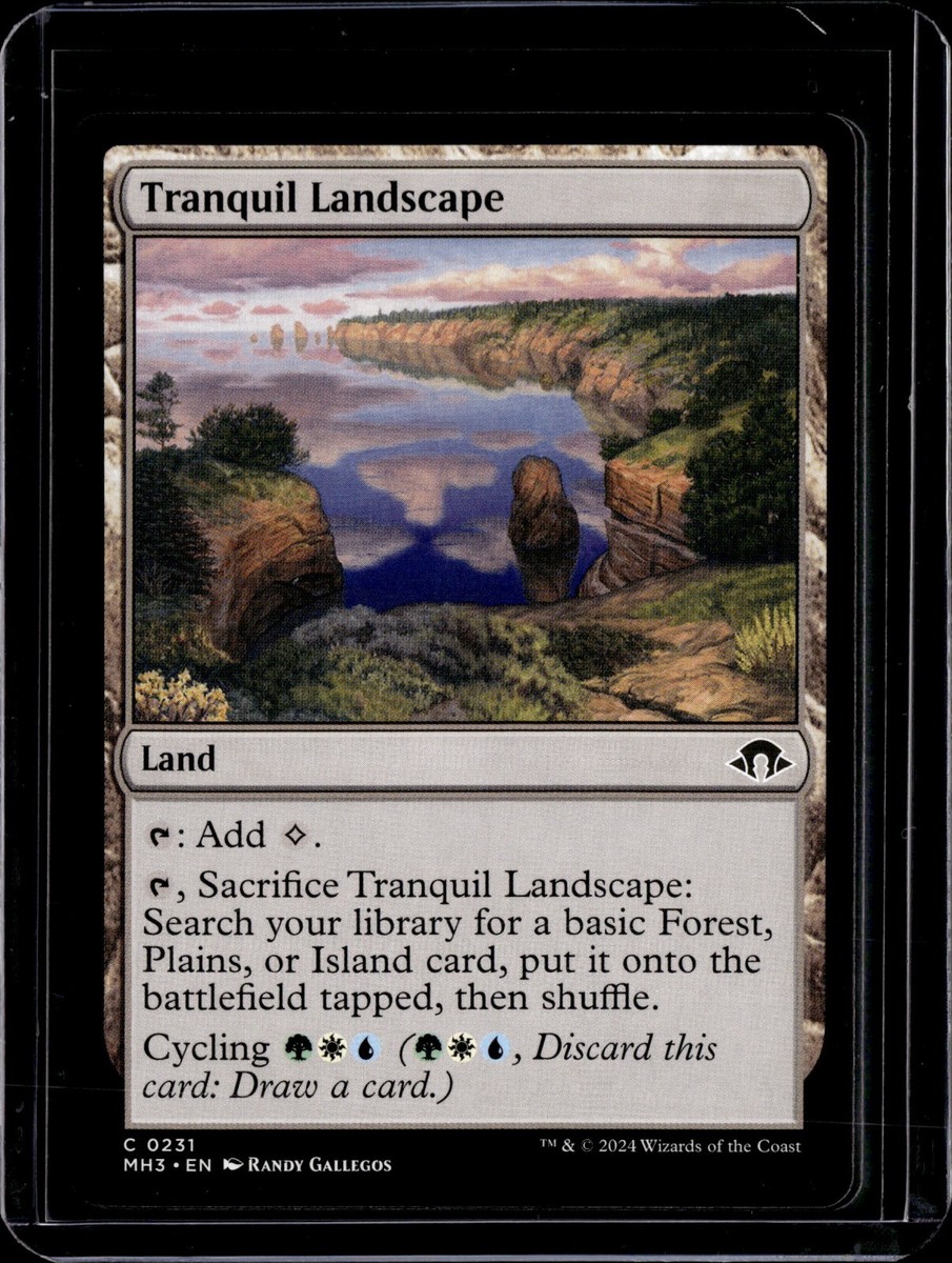 Tranquil Landscape - 231 - MH3 - NM