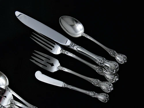 ❤️ OLD MASTER TOWLE STERLING SILVER 5pC PLACE SETTING