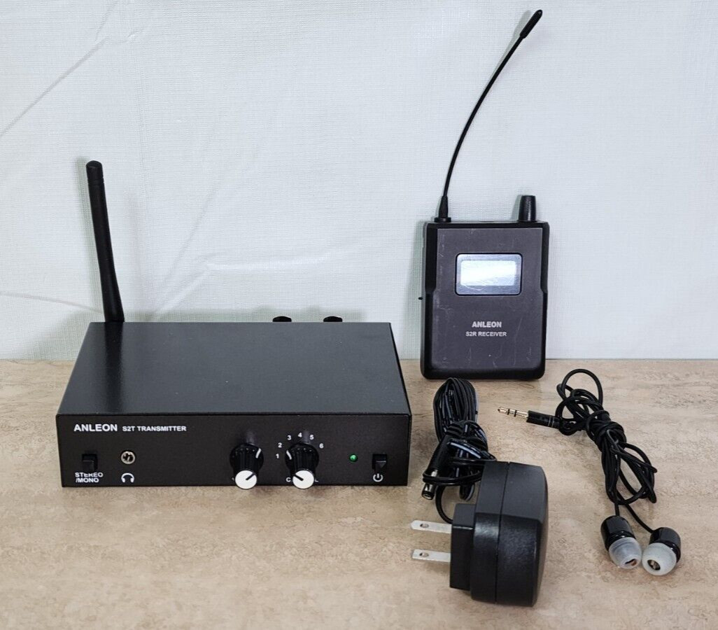 ANLEON S2 Wireless In Ear Stage Monitor System - S2T Transmitter S2R ...