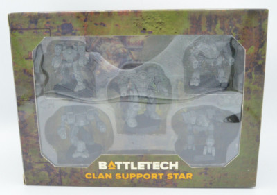 BattleTech: Clan Support Star Pack Unpainted Miniatures Set (5) CAT35726