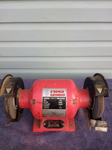 6 bench grinder MD-3215E | eBay