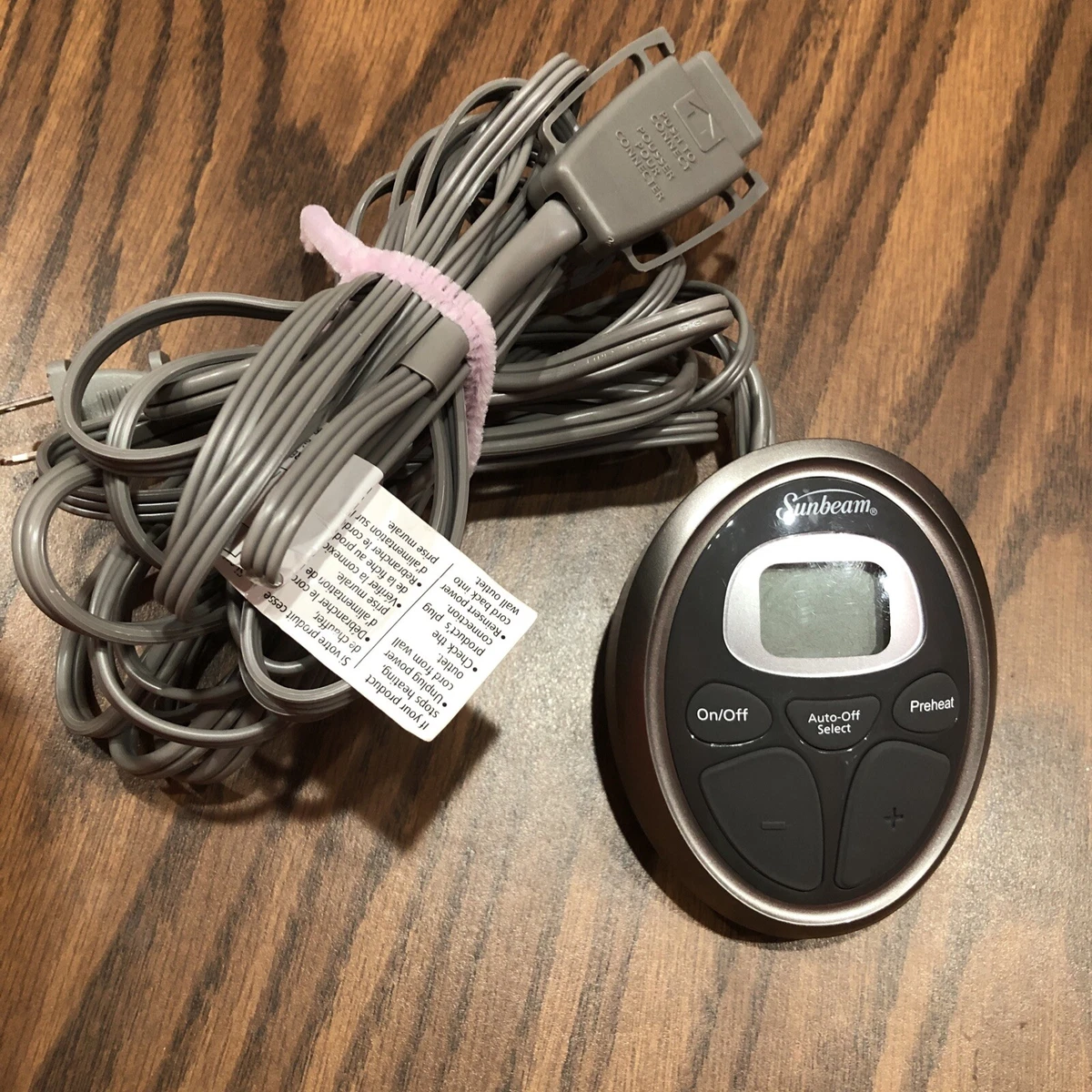 Sunbeam single electric blanket sale