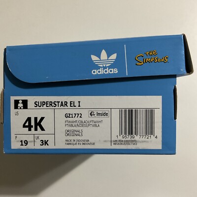 Dプライス Adidas The Simpsons Marge Superstar Sneakers Shoes Kids Size 4K