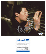 Kyle MacLachlan ‘Blue Velvet’ Signed 8x10 Photo ‘Jeffrey Beaumont’ ACOA
